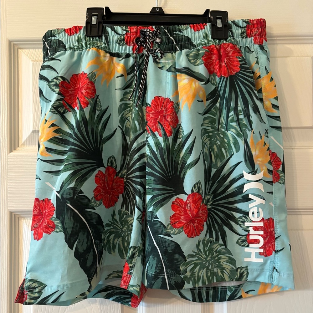 Hurley Tropical Print Swim Shorts